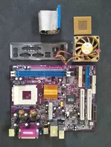Placa Mae Ecs K7som+ Processador Cooler Cabo Flat