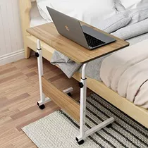 Mesa Soporte Laptop Con Ruedas, Bandeja De Cama, Desayunador