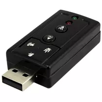 Adaptador De Som Usb 7.1 015-0063 - 5+