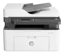 Impressora Multifuncional Hp Laserjet 137fnw Com Wifi Branca E Preta 110v - 127v