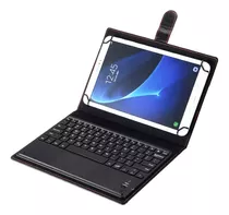 Capa Para Tablet Universal Couro Teclado Bluetooth Touchpad