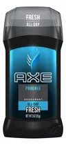 Ax Desodorante En Barra Para Hombres, Phoenix 3 Oz, (paquete