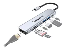 Hub Teraware Usb 7 Puertos, 1 X Usb 3.0, 1 X Usb 2.0, 2 X Us