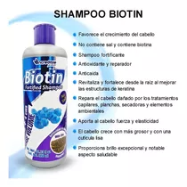 Shampoo Sin Sal Con Biotina Anticaida + Crecimiento 950ml