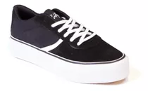 Zapatilla Rusty Asil Superhigh Mujer Black White Original 