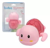 Brinquedo De Banho Tartaruga Rosa Que Nada 17101b - Buba
