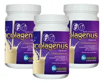 Colágeno Premium Tipo I Proteína Superior 97% Calidad Pack 3
