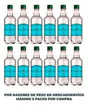 Agua Benedictino 500 Cc - Pack 12 Botellas - Elige Sabor