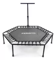 Mini Trampolin Gimnasia Fitness Jumping Minitramp Gym 1 M Color Negro