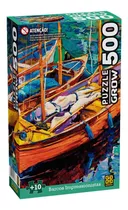 Puzzle 500 Peças Barcos Impressionistas 04177 - Grow