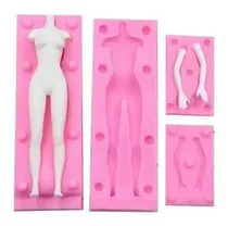 Molde De Silicone Corpo Humano, Boneca Feminina Rb043