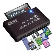 Leitor Cartão Memória Usb Compact Flash Sdhc Sim Multilaser