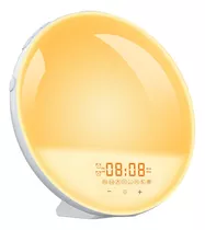 Aruoy Reloj Despertador Función De Luz Solar Mesa De