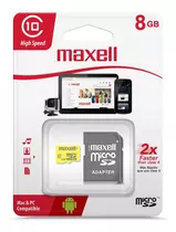 Maxell Memoria Microsd Hc 8 Gb Class 10