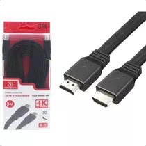 Hdmi Cabo 1.4 High Speed Full Hd 1080 4k Tv 3d Com 3 Metros