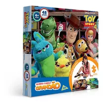 Quebra-cabeça Grandão - Toy Story 4 - 48 Peças - Toyster