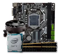 Kit Upgrade Intel Core I3 + Placa Mãe + 16gb Ddr3