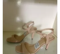 Sandalias Facinelli Talle 37 Color Nude