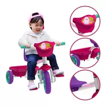 Triciclo Infantil Bandy Com Cestinha Rosa Bandeirante