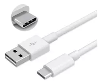 Cable Usb 2.0 3a  To C 1.5 Mtr Hp Dhc Tc100 Color Blanco 