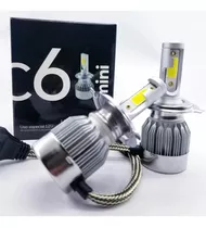 Kit Lamparas Cree Led Cob C6 Alta Baja O Aux 12v 