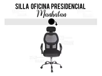 Silla Oficina Presidencial Gerencial  Manhatan Palermo