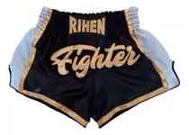 Shorts Rihen Kick Boxing Muay Thai Box Fighter Tailandia 
