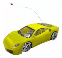 Carrinho De Controle Remoto Rebaixado Luzes Farol Ferrari