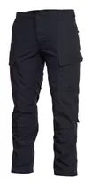 Pantalon Tactico Corte Acu Americano Ripstop Negro Policial