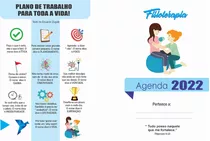 Arquivo De Agenda Fisioterapia 2022 - Corel Draw, Pdf