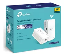 Tp-link Extensor Wifi Ac1200 Powerline Tl-wpa7617 Kit Av1000