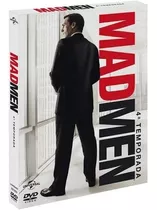 Dvd - Mad Men - 4° Temp. - 04 Dvds - ( 2010 ) - Lacrado