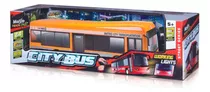 Ônibus De Controle Remoto - City Bus - Maisto - Laranja