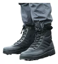 Bota Swat Táctica Militar Caza Coyote-negro Airsoft