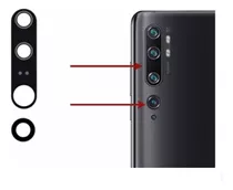 Vidrio Camara Trasera Lente Para Xiaomi Mi Note 10
