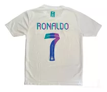 Camiseta Al Nassr Cristiano Ronaldo Nro 7 Blanca 