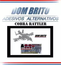 Adesivos Para Cobra Rattler Gi Joe / Comandos Em Ação