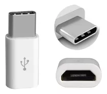 Adaptador Micro Usb Hembra A Usb C Macho Color Disponible