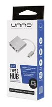 Adaptador Unno Tekno Hb1101sv Usb C A Hdmi/usb 3.0/pd