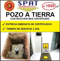 Pozo A Tierra, Construcción, Mantenimiento Más Certificado