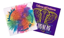 Libros De Mandalas Pasta Dura Para Colorear Tomos I Y Il