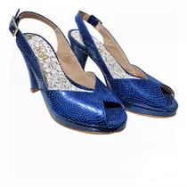 Zapatos Azules Sofi Martiré Talle 35