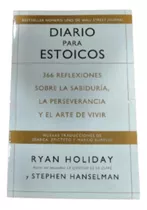 Libro En Fisico Diario Para Estoicos Ryan Holiday Original