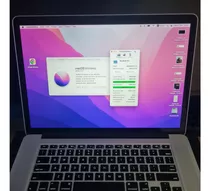 Macbook Pro 15,4¨ Mid 2015 - Intel I7 16gb Ram 500gb