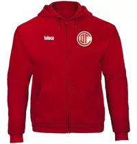 Sudadera Cierre Toluca Fc Diablos Rojos (no Oficial) Mod. 01