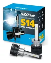 Kit Ultraled Shocklight S14 Nano 6000k Alto Baixo E Milha