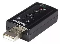 Adaptador Audio Usb Tarjeta Sonido Micrófono Audífonos 3.5mm