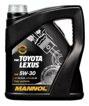 Aceite Mannol Sintetico 5w30 Oem Toyota X 4 Ltrs Aleman