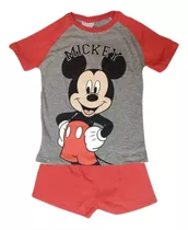 Pijama Mickey Mouse Niños Manga Corta Original Disney® 