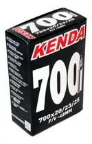 Camara Kenda 700 X 23 / 25 Valvula Presta 48mm Clincher
